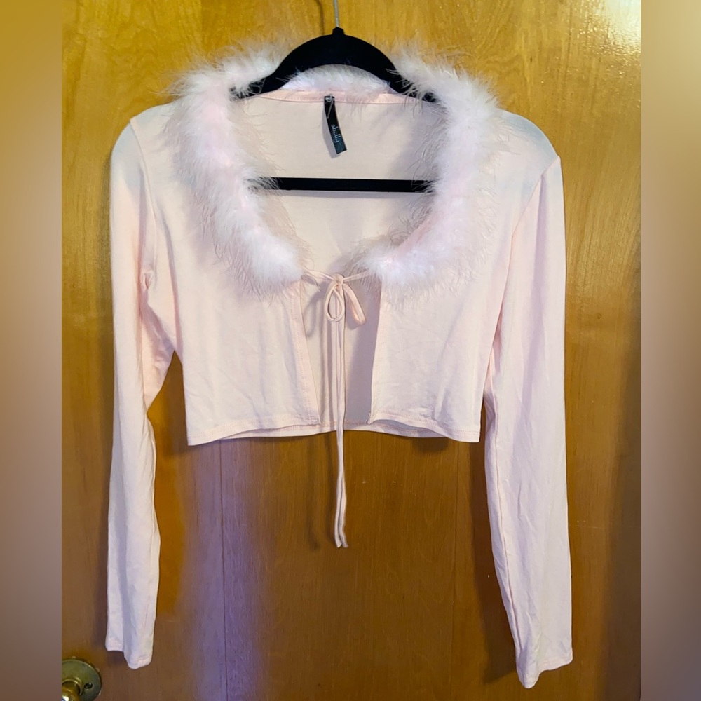 Baby Pink Cardigan